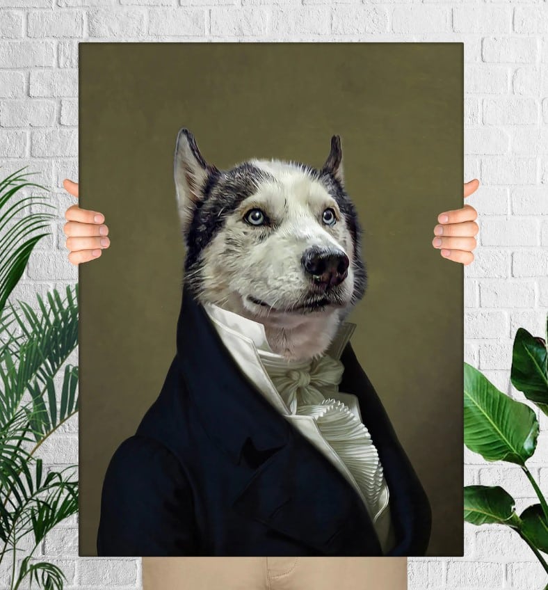 Royal Renaissance Custom Pet Portrait
