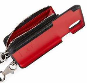 Christian Louboutin Men's iPhone X-XS Crossbody Phone Case with Signature Wallet