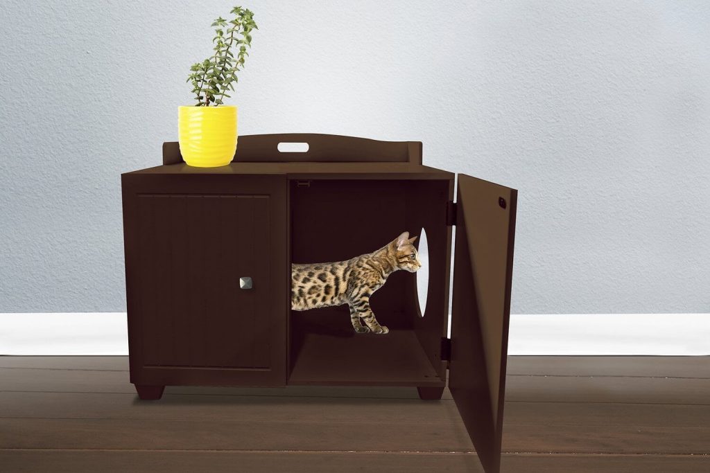 The 12 Best Cat Litter Box Enclosures [That Look Great Too]