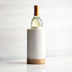 Wood Marble Wine Cooler 