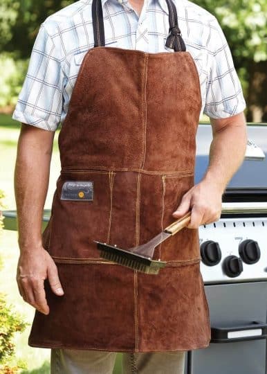 Outset Leather Grill Apron
