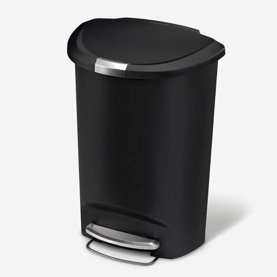 Simplehuman Semi-Round Kitchen Step Trash Can