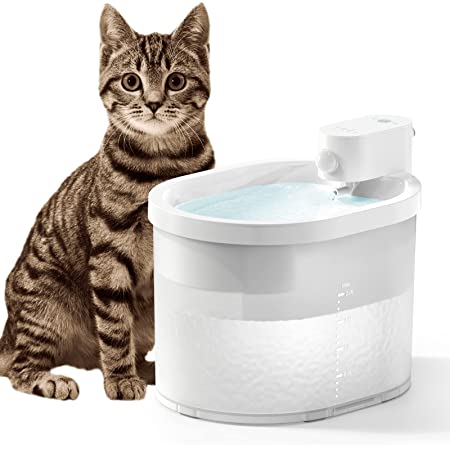 Tronssien Battery Operated Cat Water Fountain