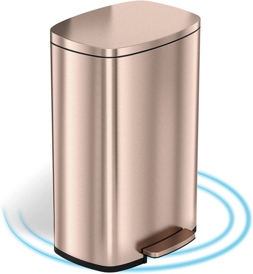 iTouchless Soft Step Trash Can