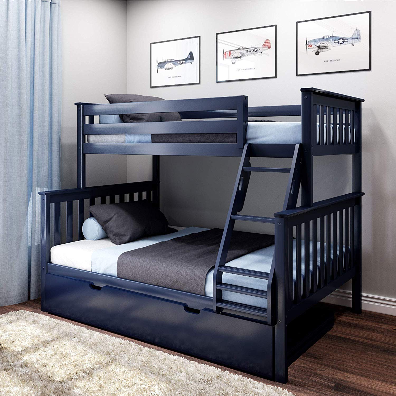 bunk bed trundle bed