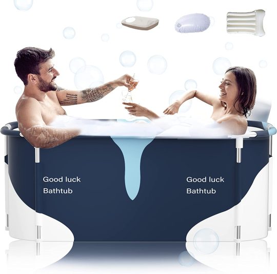 Kiseely Extra Large Foldable Tub For 2