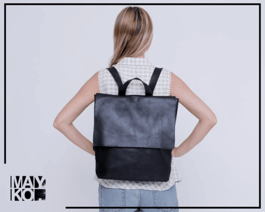 Mayko Leather Backpack