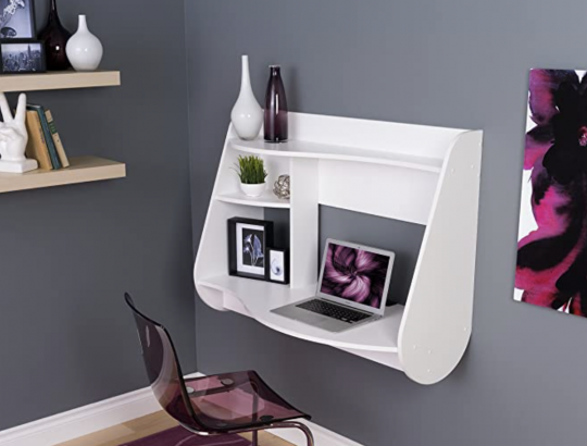 Prepac Kurv Floating Desk