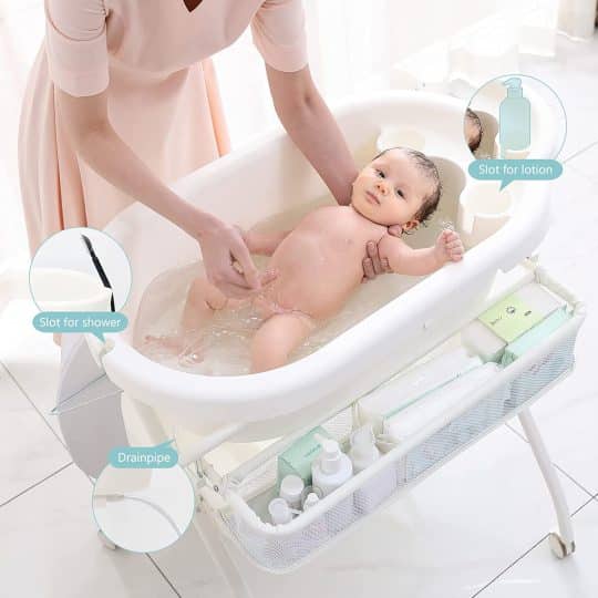Sweeby Portable Baby Changing Table & Tub 