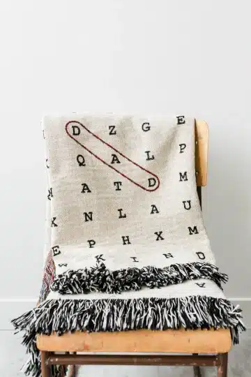 word search blanket