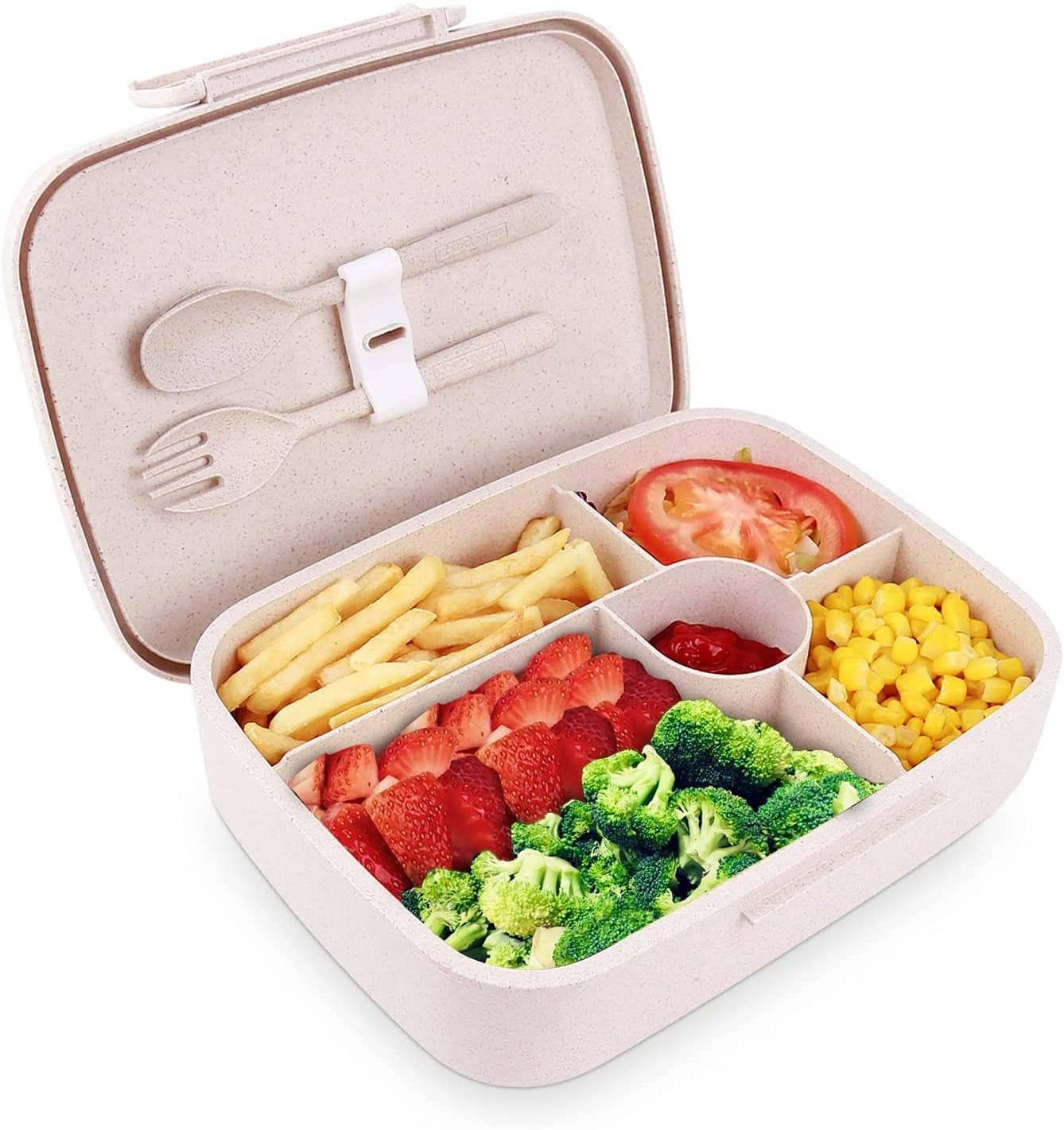 BRIGENIUS Wheat Straw Bento Box