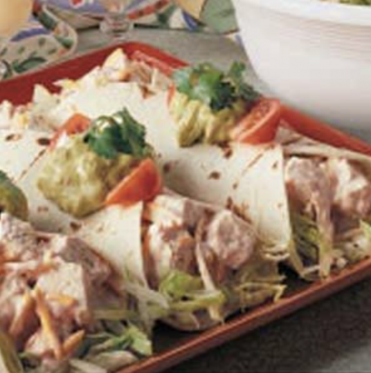 Grilled Chicken Wraps