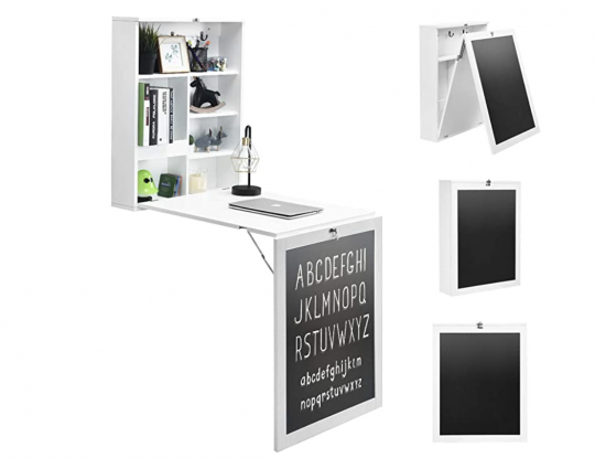 Tangkula Folding Wall Mounted Desk