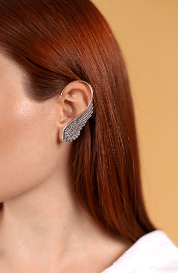 Metal Winged Ear Cuff